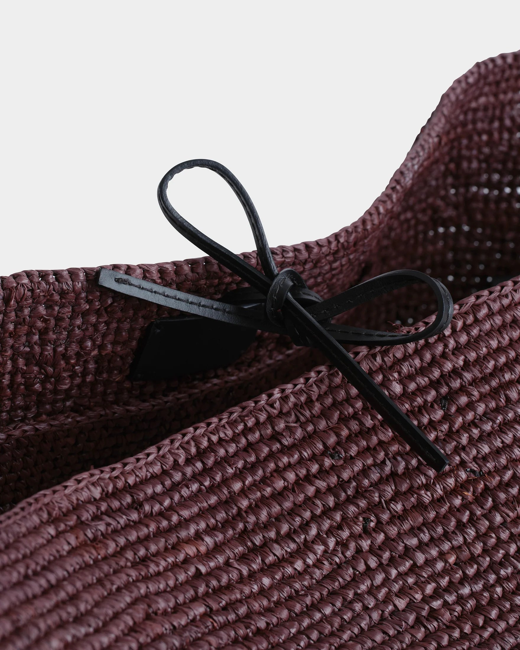 Natural Raffia Cassie - L90HM - Alex Rivière Studio x Manebí Chocolate Weaving - Image 3