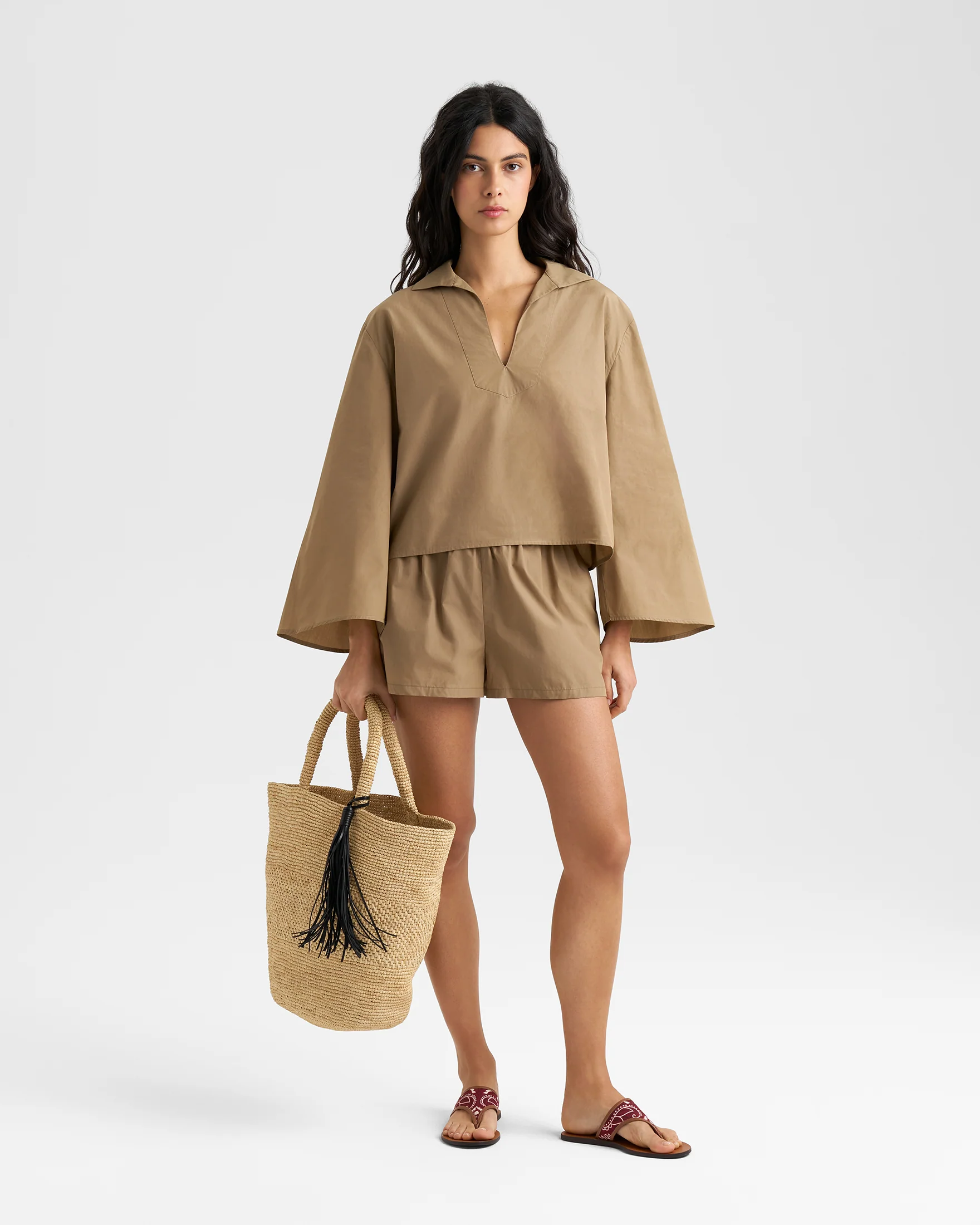 George Raffia Bag - L54HL - Alex Rivière Studio x Manebí Natural - Image 4