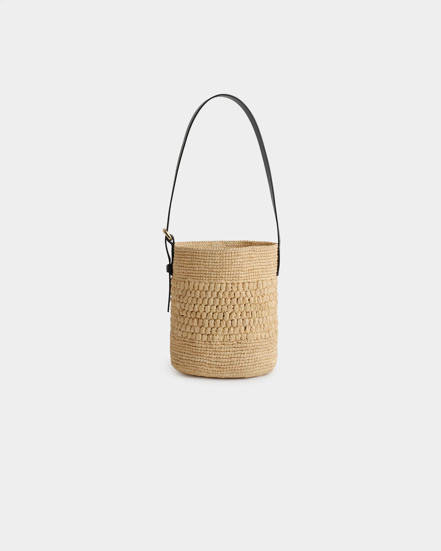 Natural Raffia Loto Basket Bag - V88VQ - Alex Rivière Studio x Manebí
