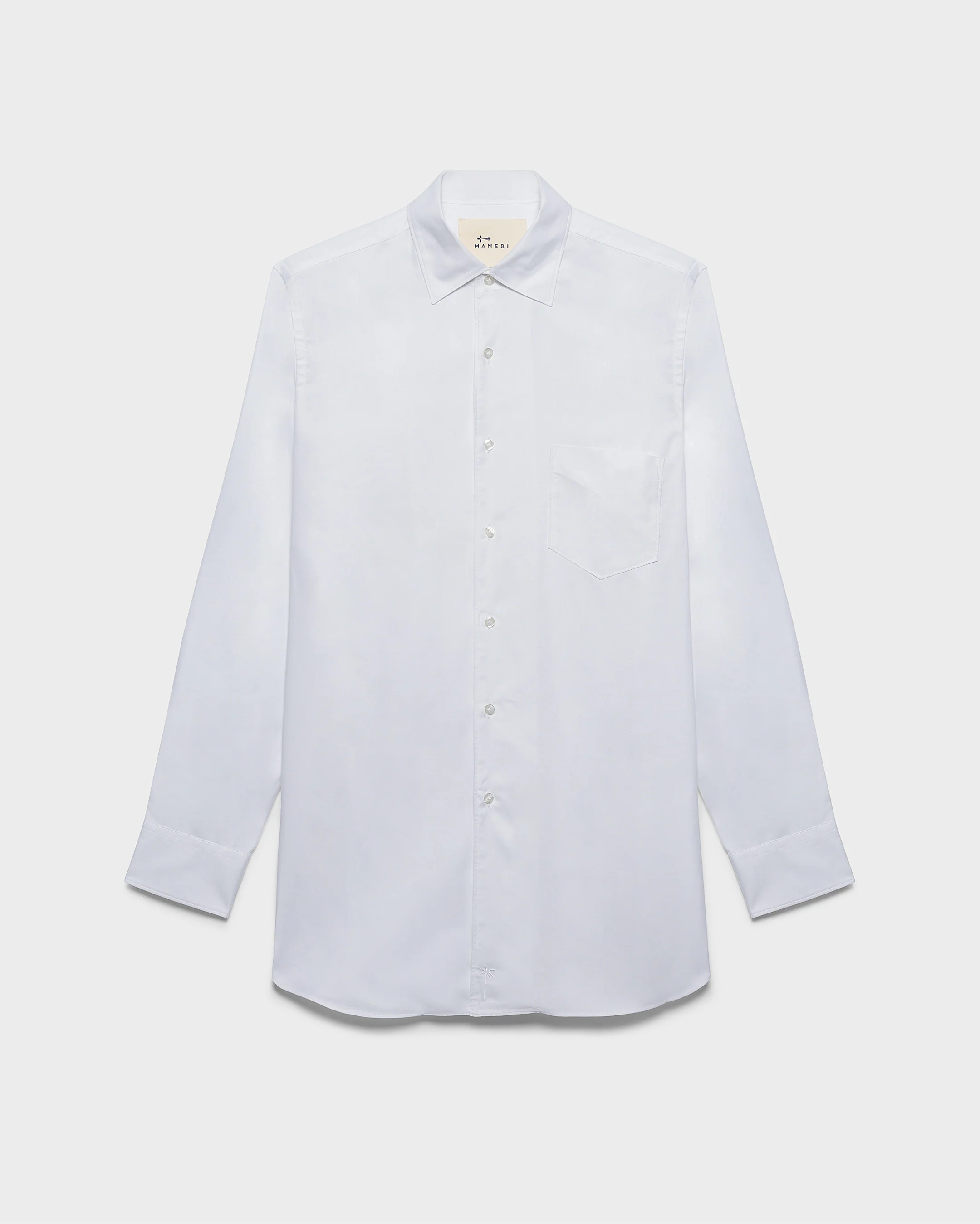 Oxford Cotton Panama Shirt - O51PA - Off White - Image 5