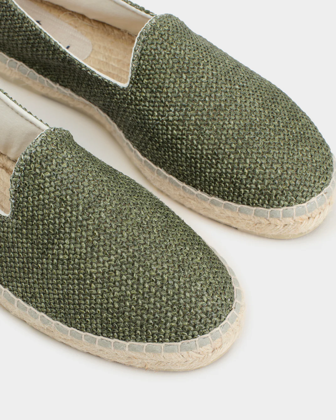 Raffia Espadrilles - H13C0 - Yucatán Bottle Green - Image 4
