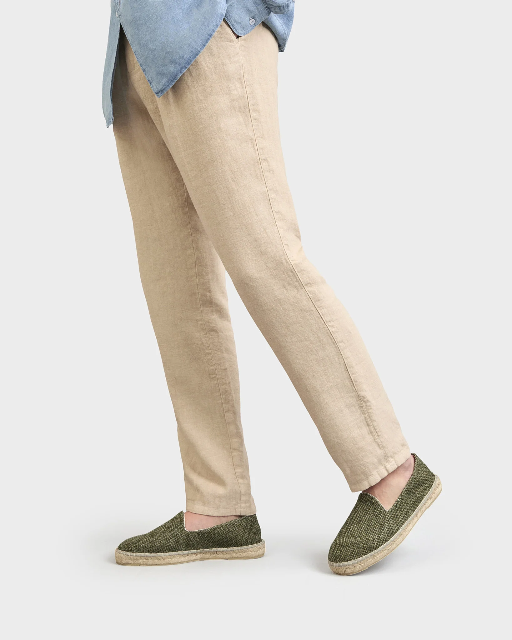 Raffia Espadrilles - H13C0 - Yucatán Bottle Green - Image 5