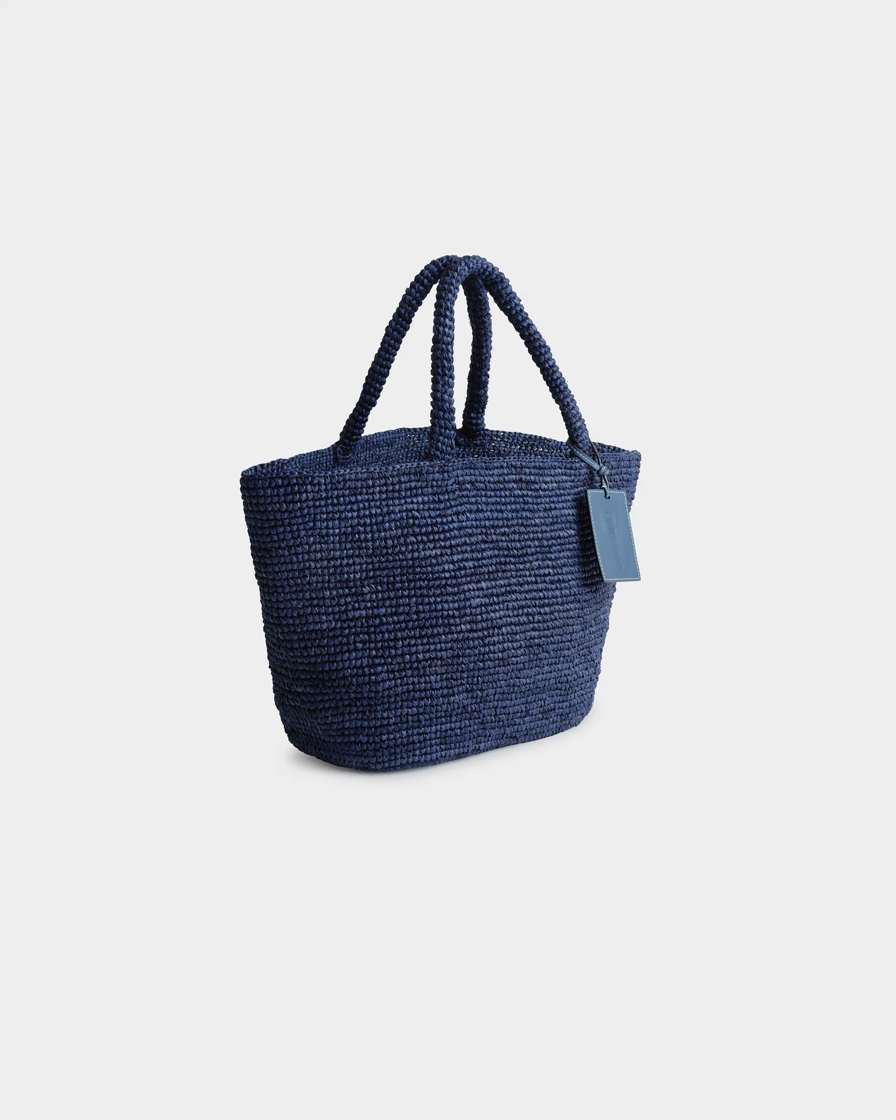 Raffia New Panier - V30DW - Vintage Navy - Image 2
