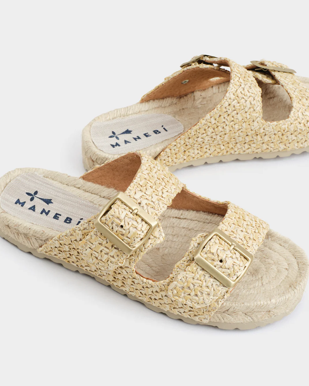Raffia Nordic Sandals - V28R0 - Yucatán Raffia Net - Image 4
