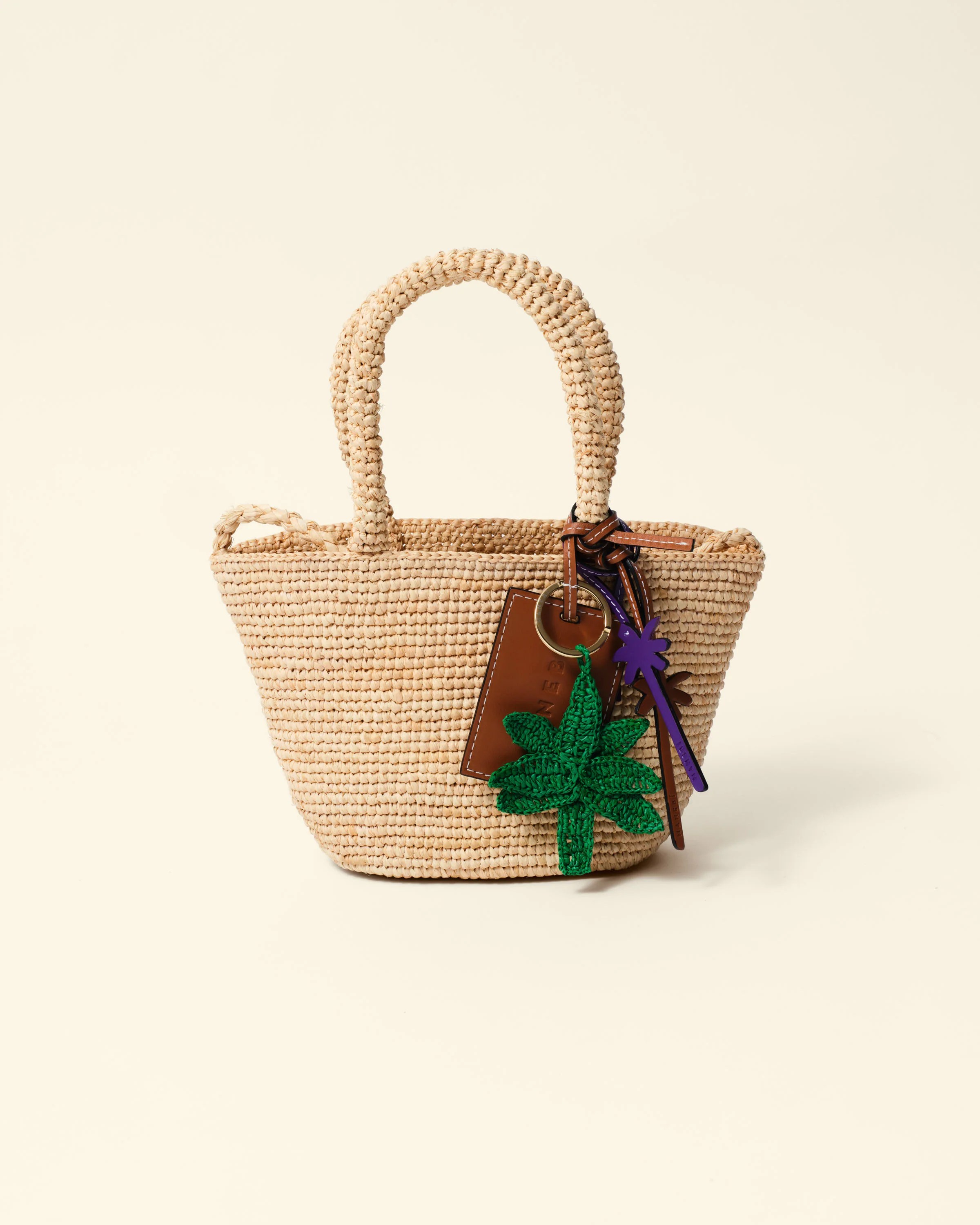 Raffia Palm Keyring - V29KP - Jardin - Image 2