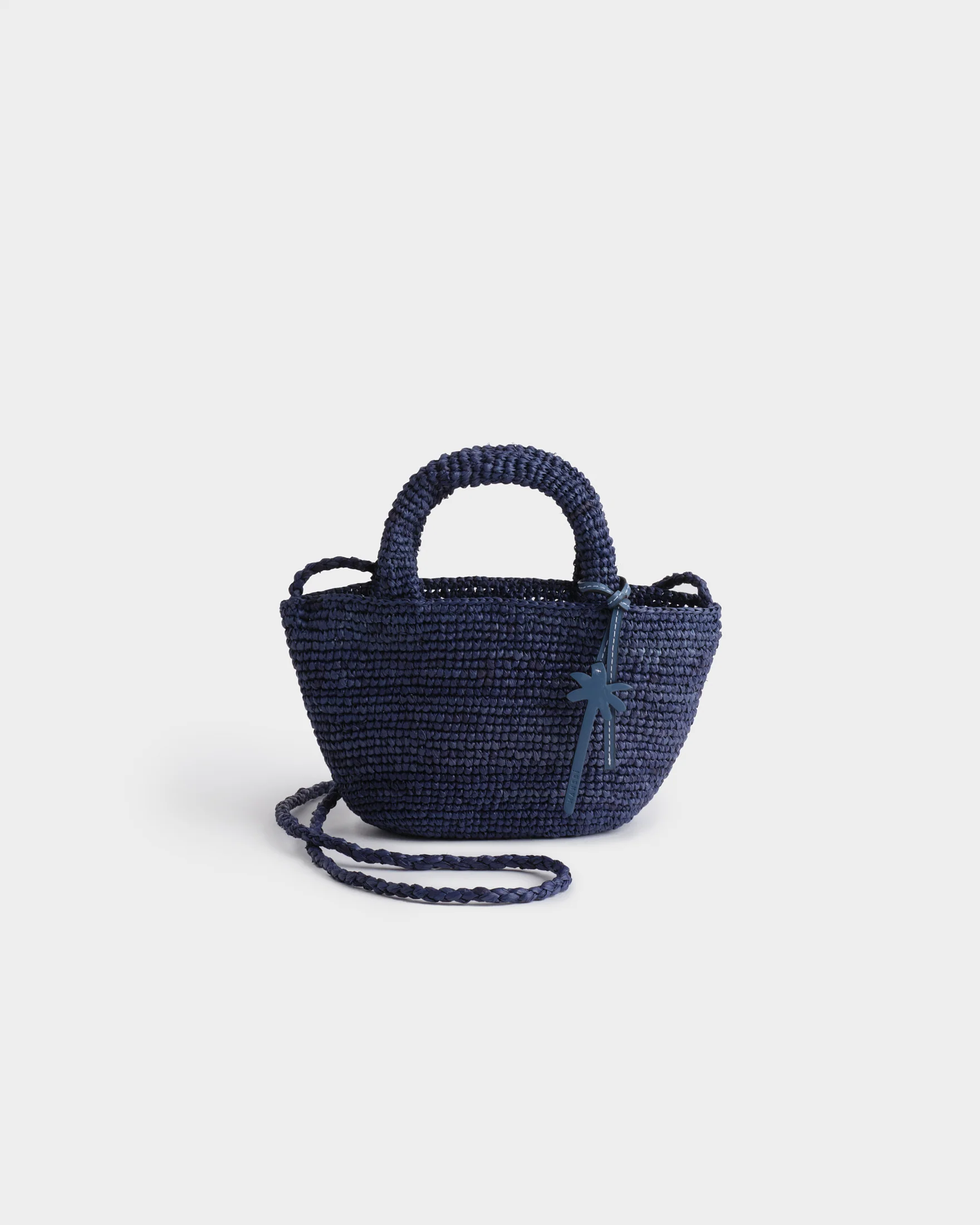 Raffia Panier Mini - V30EA - Vintage Navy