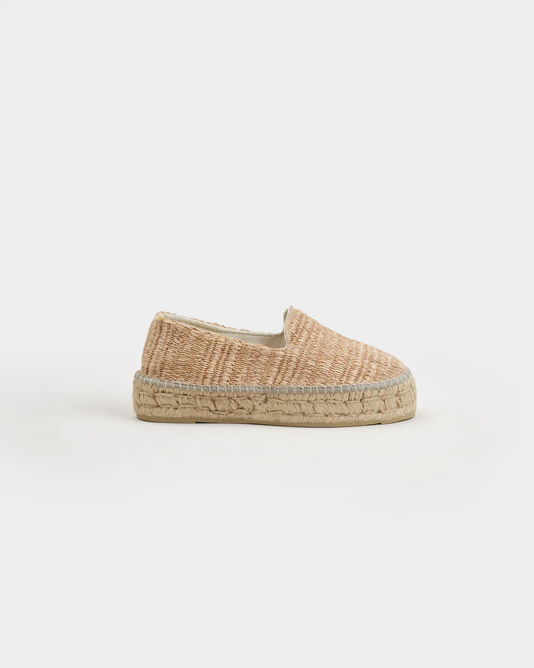 Raffia Stripes Double Sole Espadrilles - H15D0 - Yucatán Natural
