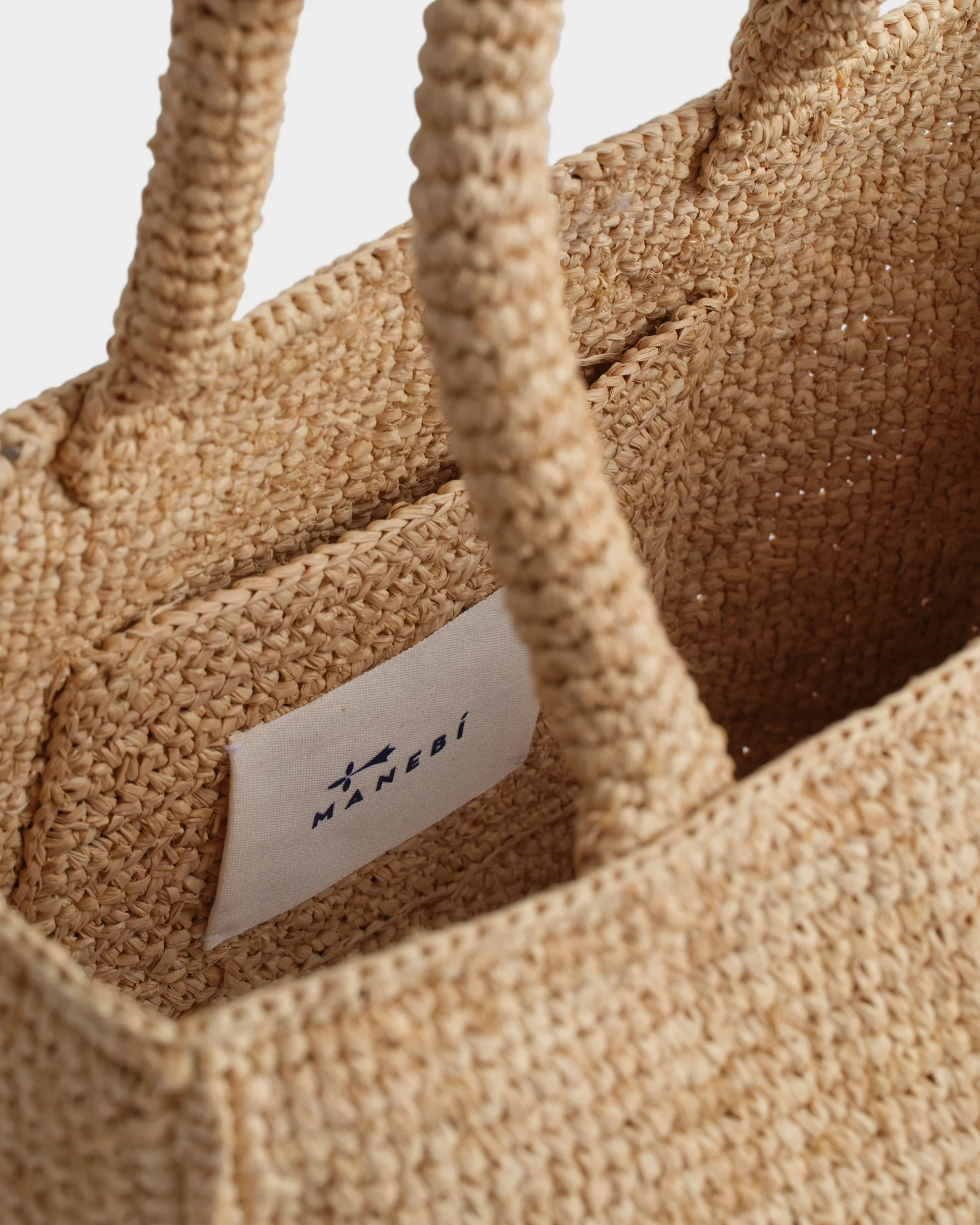 Raffia Sunset Bag Small - V88AA - Natural - Image 3