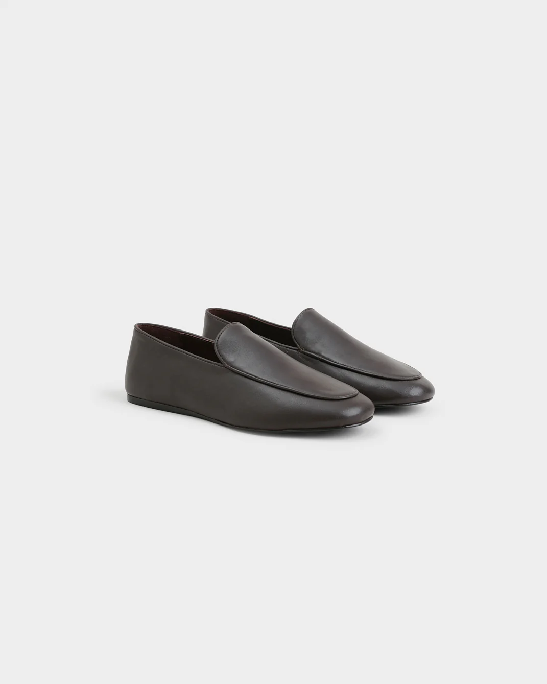 Remi Nappa Leather Soft Loafer - M99XX - Alex Rivière Studio X Manebí - Chocolate - Image 3