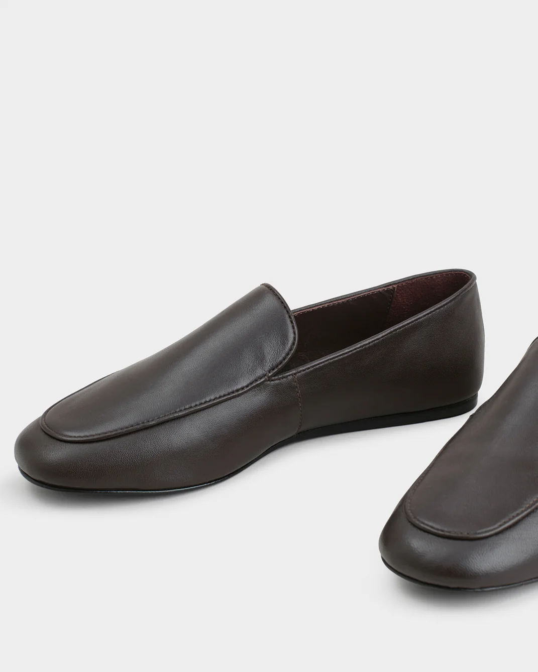 Remi Nappa Leather Soft Loafer - M99XX - Alex Rivière Studio X Manebí - Chocolate - Image 4