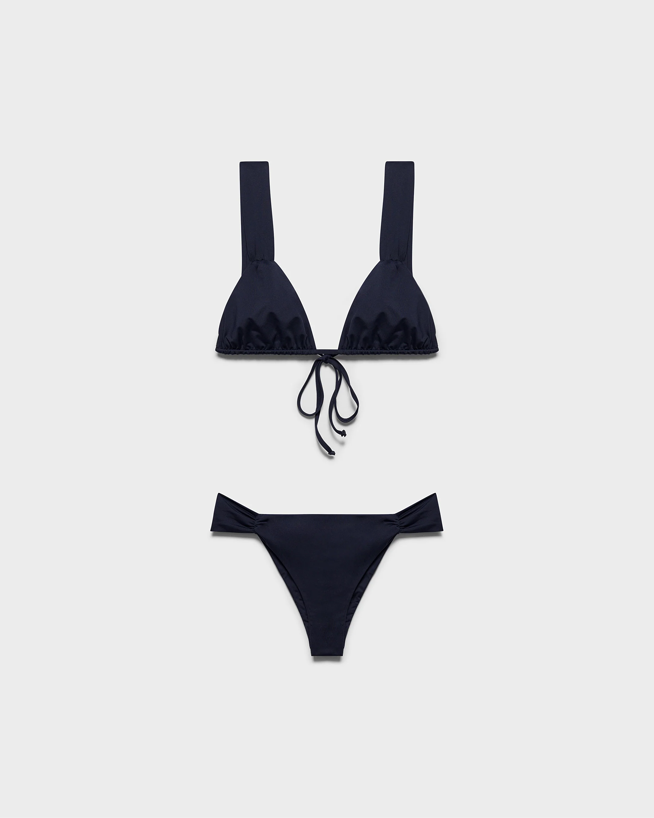Ruched Triangle Bikini - R50TR - Vintage Navy