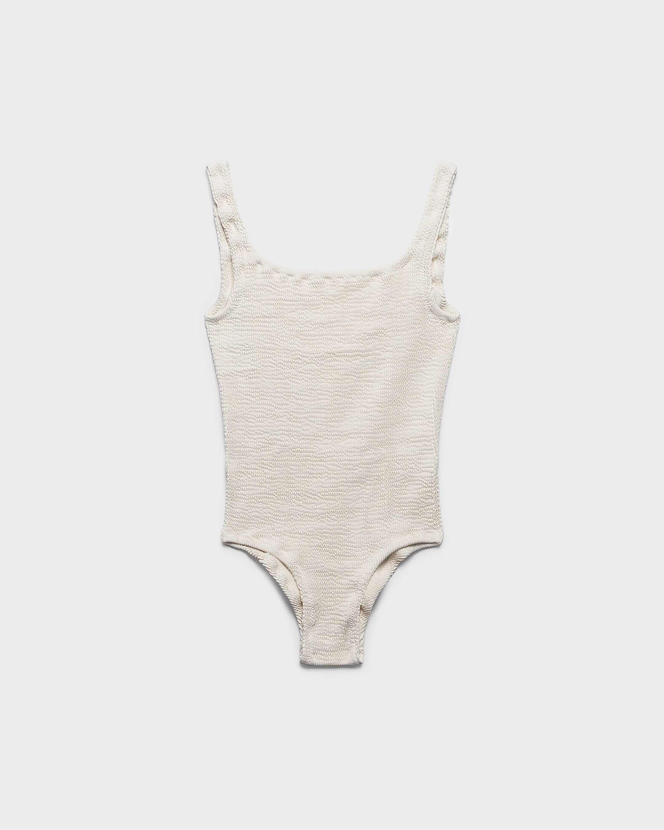 Seersucker One Piece - S29TO - Shell White