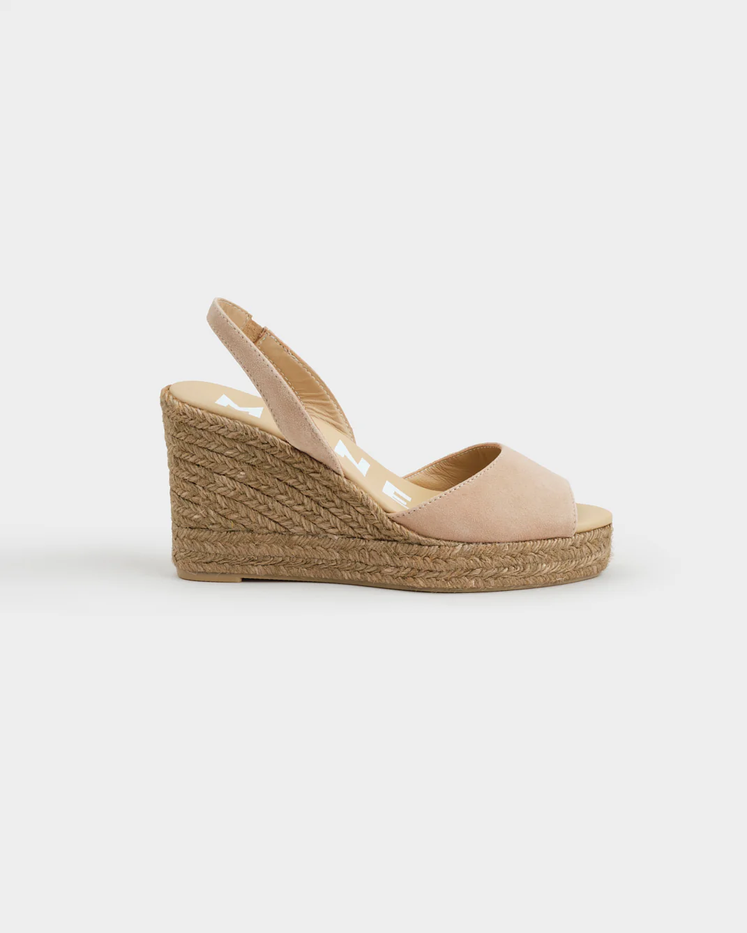 Suede Slingback Wedge Espadrilles - W16WC - Hamptons Vintage Taupe On Tone