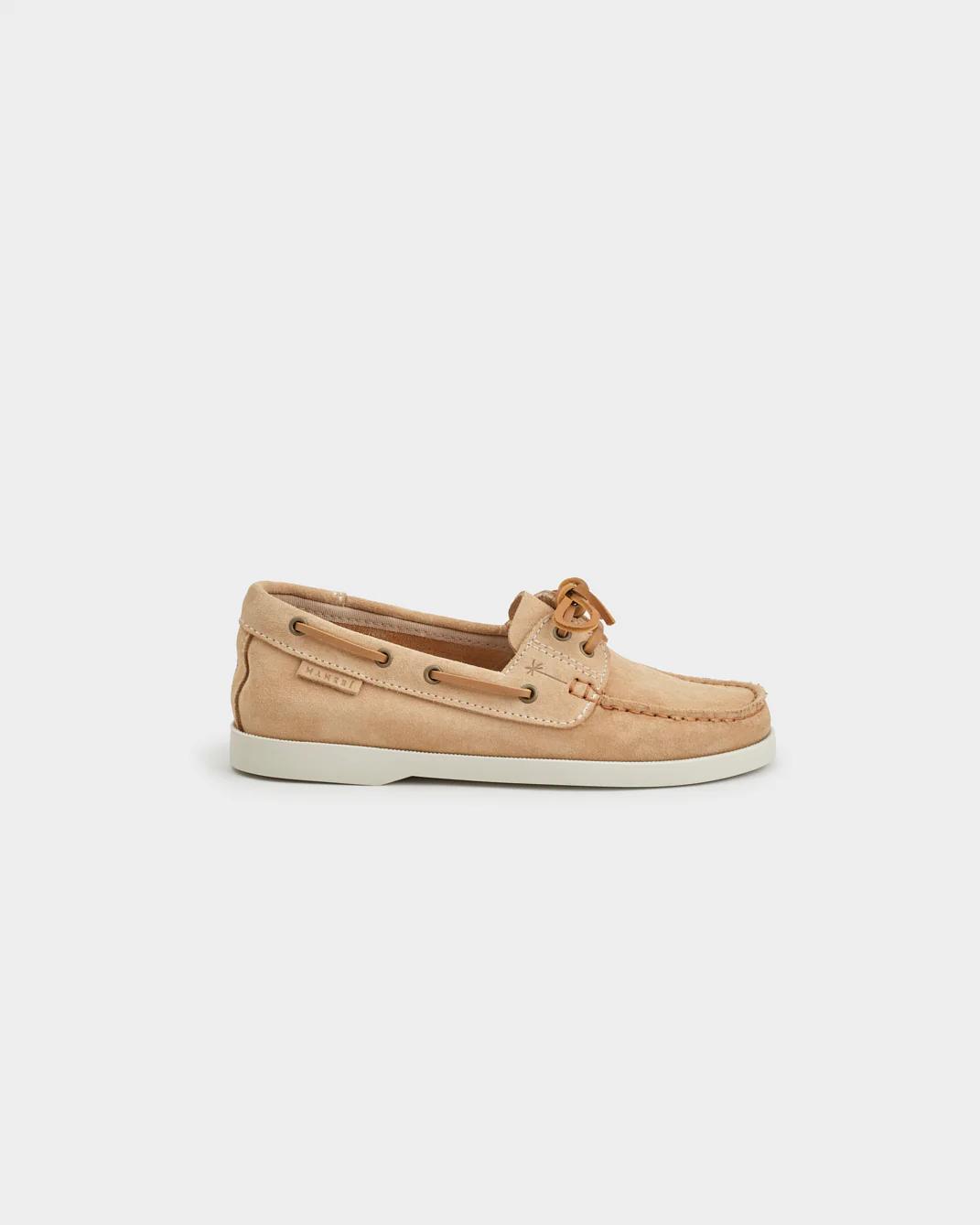 Suede Boat-Shoes - K11KK - Hamptons Champagne Beige