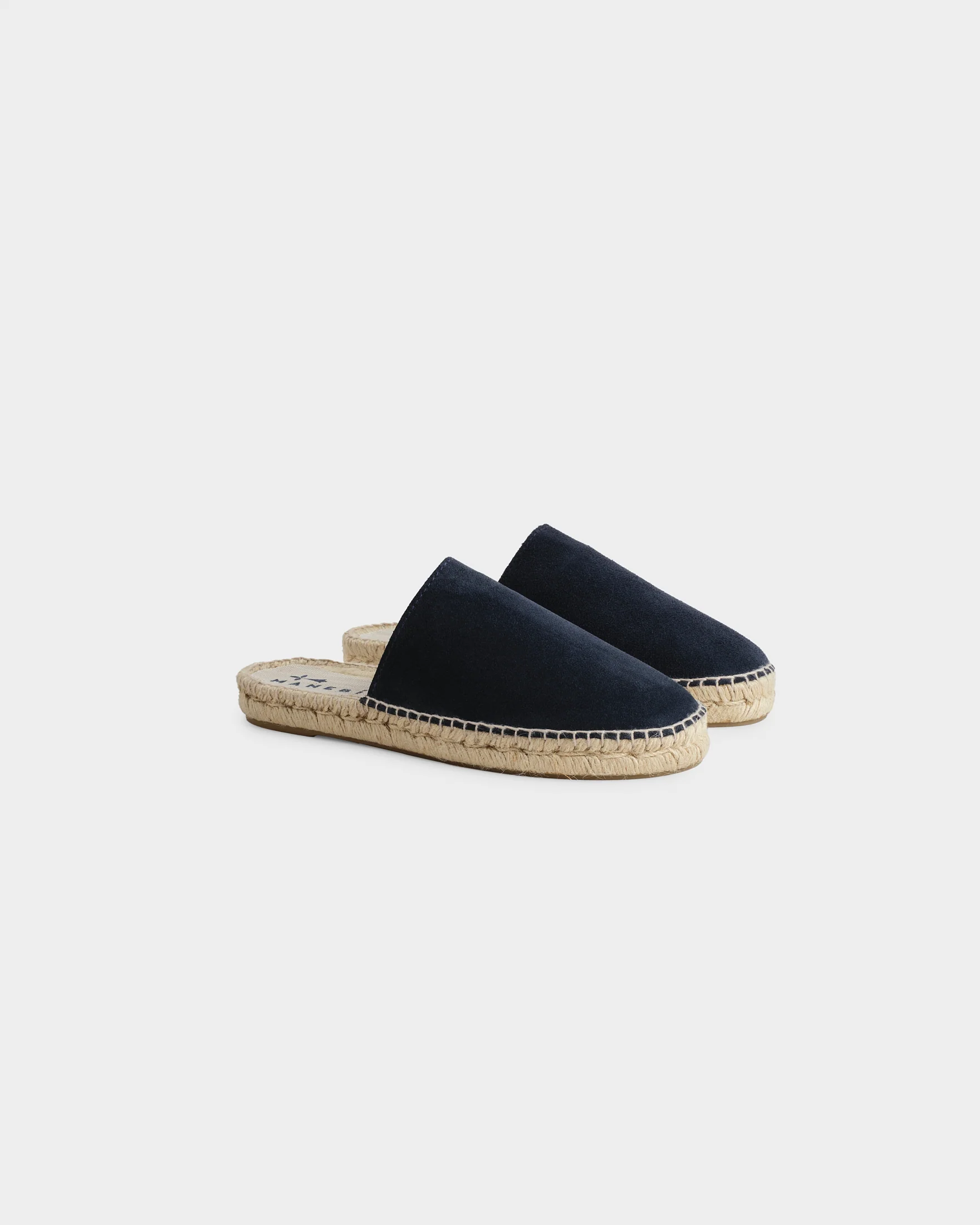 Suede Chunky Mules - K15MH - Hamptons Patriot Blue - Image 3