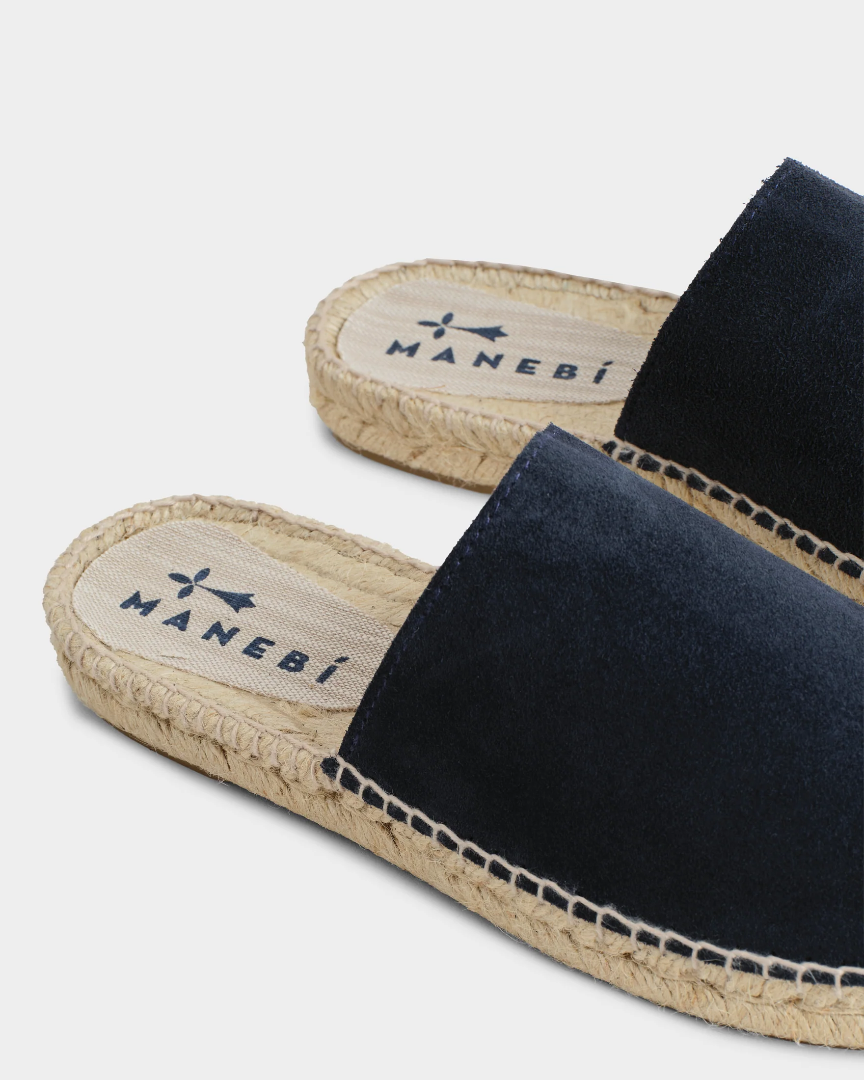 Suede Chunky Mules - K15MH - Hamptons Patriot Blue - Image 4