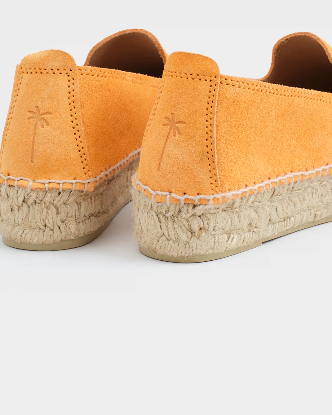 Suede Double Sole Espadrilles - R78D0 - Hamptons Island Peach - Image 4