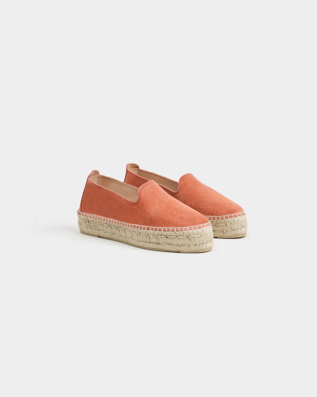 Suede Double Sole Espadrilles - R70D0 - Hamptons Terracotta - Image 3
