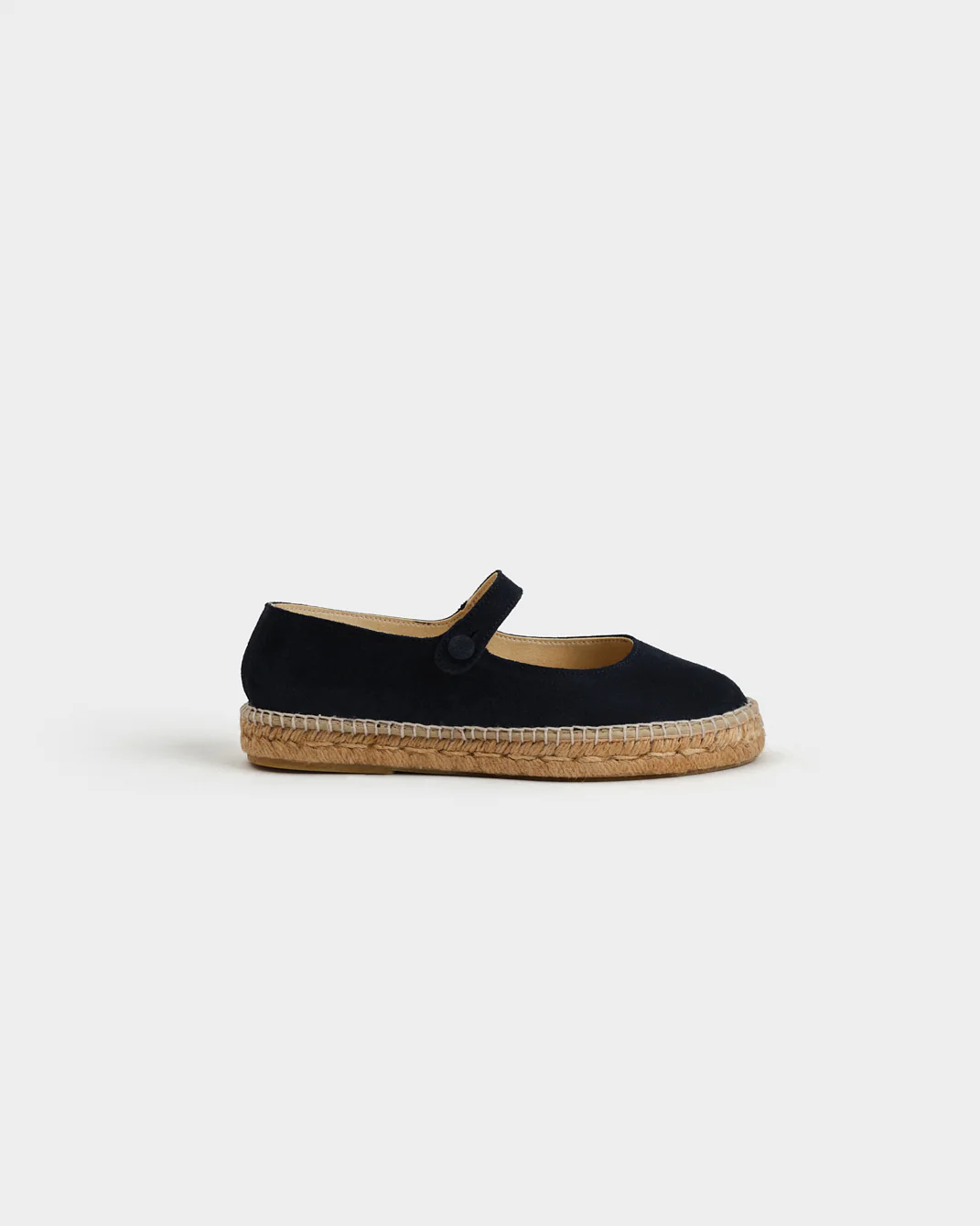 Suede Mary Jane Espadrilles - K15BP - Hamptons Patriot Blue
