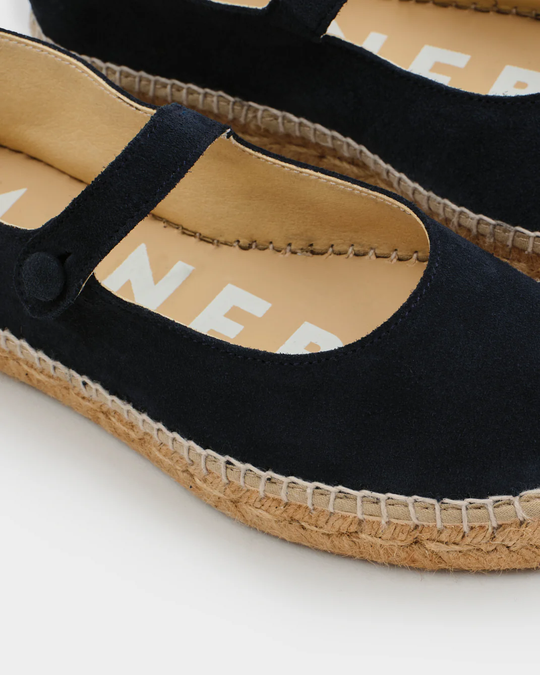 Suede Mary Jane Espadrilles - K15BP - Hamptons Patriot Blue - Image 4