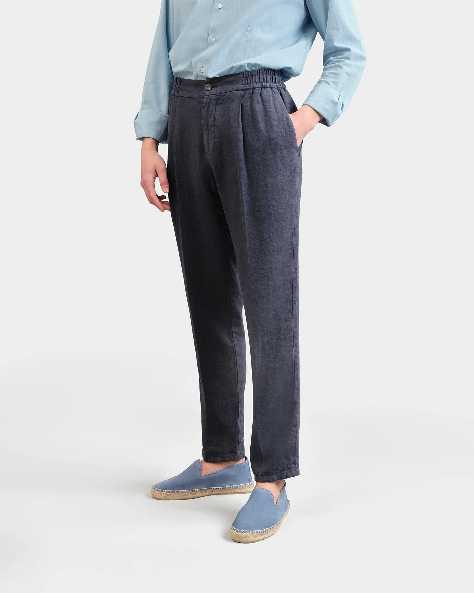 Suede Espadrilles - K14C0 - Hamptons Indigo - Image 5