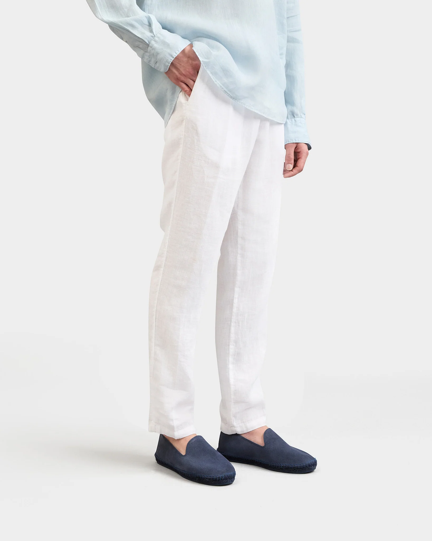 Suede Espadrilles - R46C0 - Hamptons Patriot Blue On Tone - Image 5