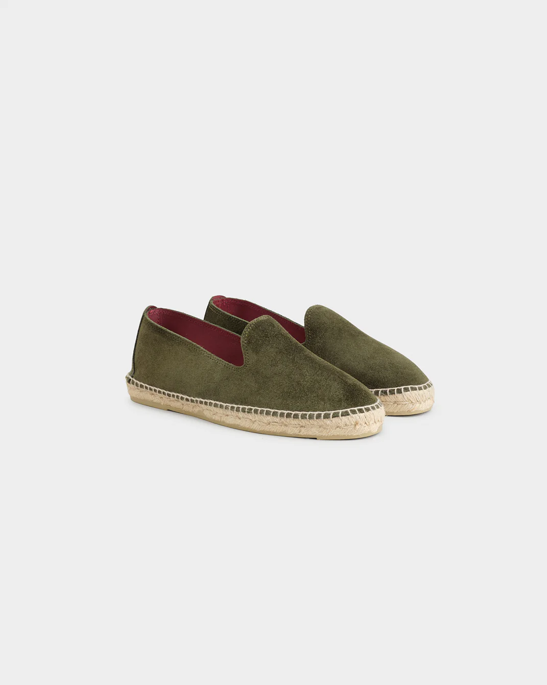 Tangana Suede Espadrilles - Q75C0 - Luca Rubinacci x Manebí Forest Green - Image 3