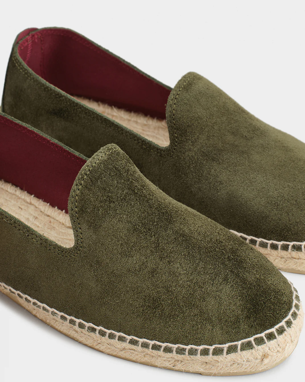 Tangana Suede Espadrilles - Q75C0 - Luca Rubinacci x Manebí Forest Green - Image 4