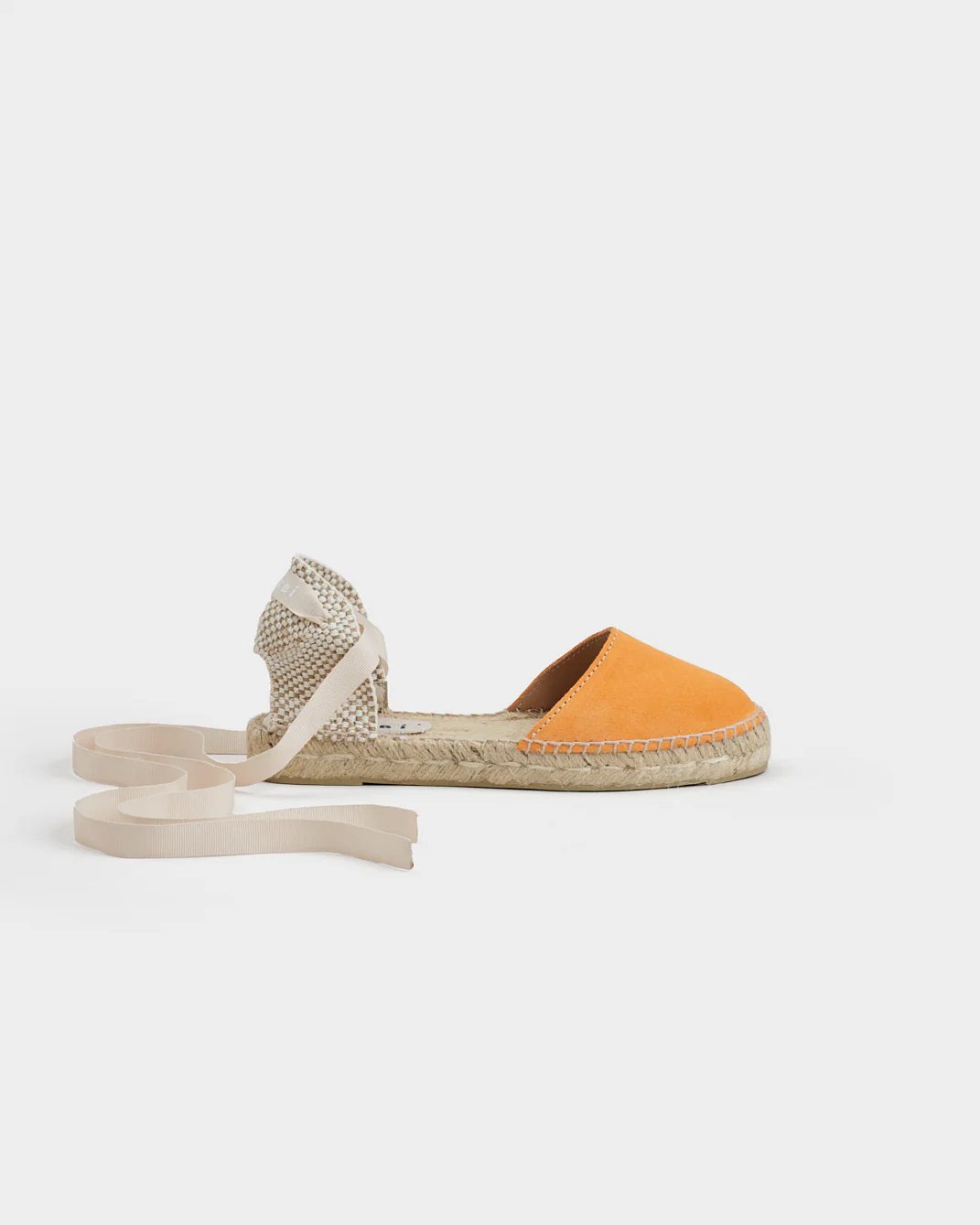 Suede Flat Valenciana Espadrilles - R78P0 - Hamptons Island Peach