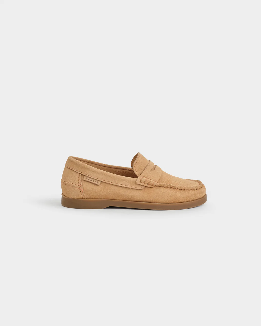 Suede Penny Loafers - K11KL - Hamptons - Champagne Beige