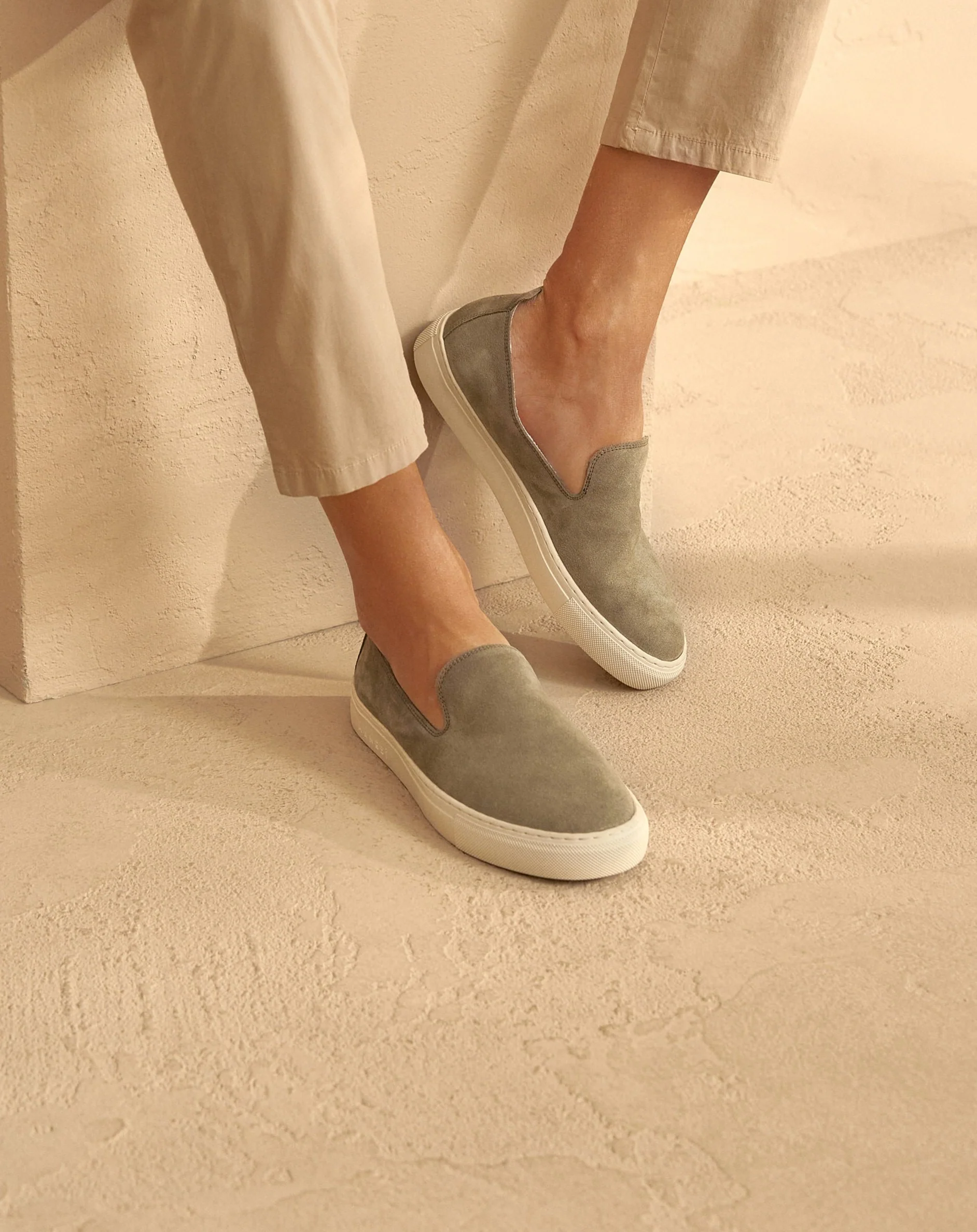 Suede Slip-On - R44SP - Hamptons Forest - Image 2