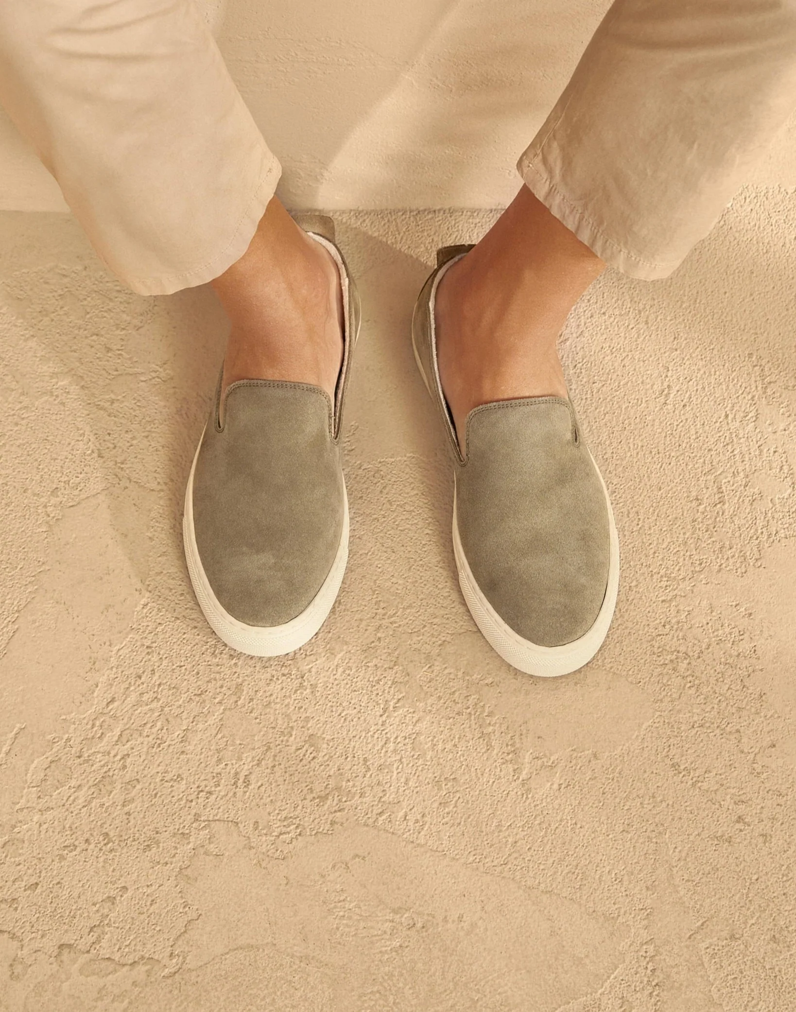 Suede Slip-On - R44SP - Hamptons Forest - Image 3