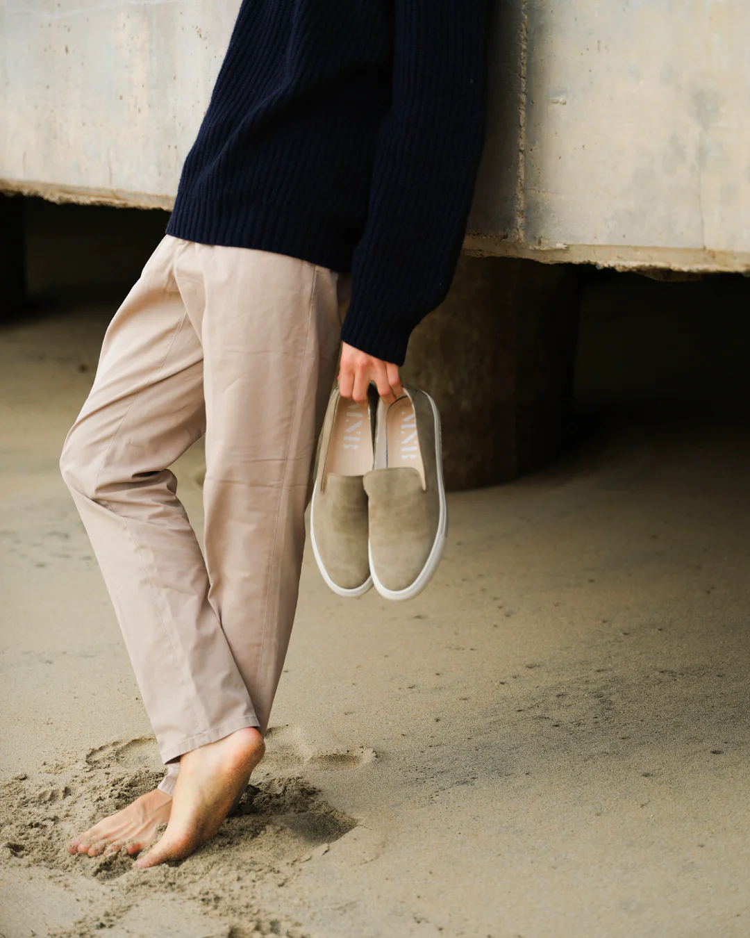 Suede Slip-On - R44SP - Hamptons Forest - Image 5