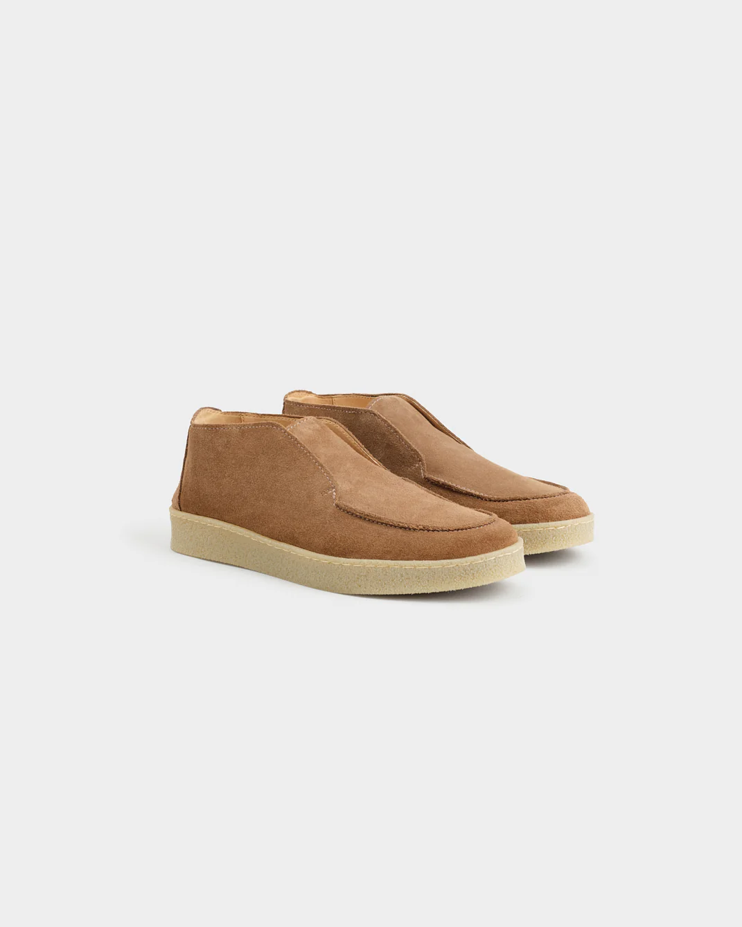 Suede Traveler Ankle Boot - R89LA - Hamptons - Caramel - Image 3