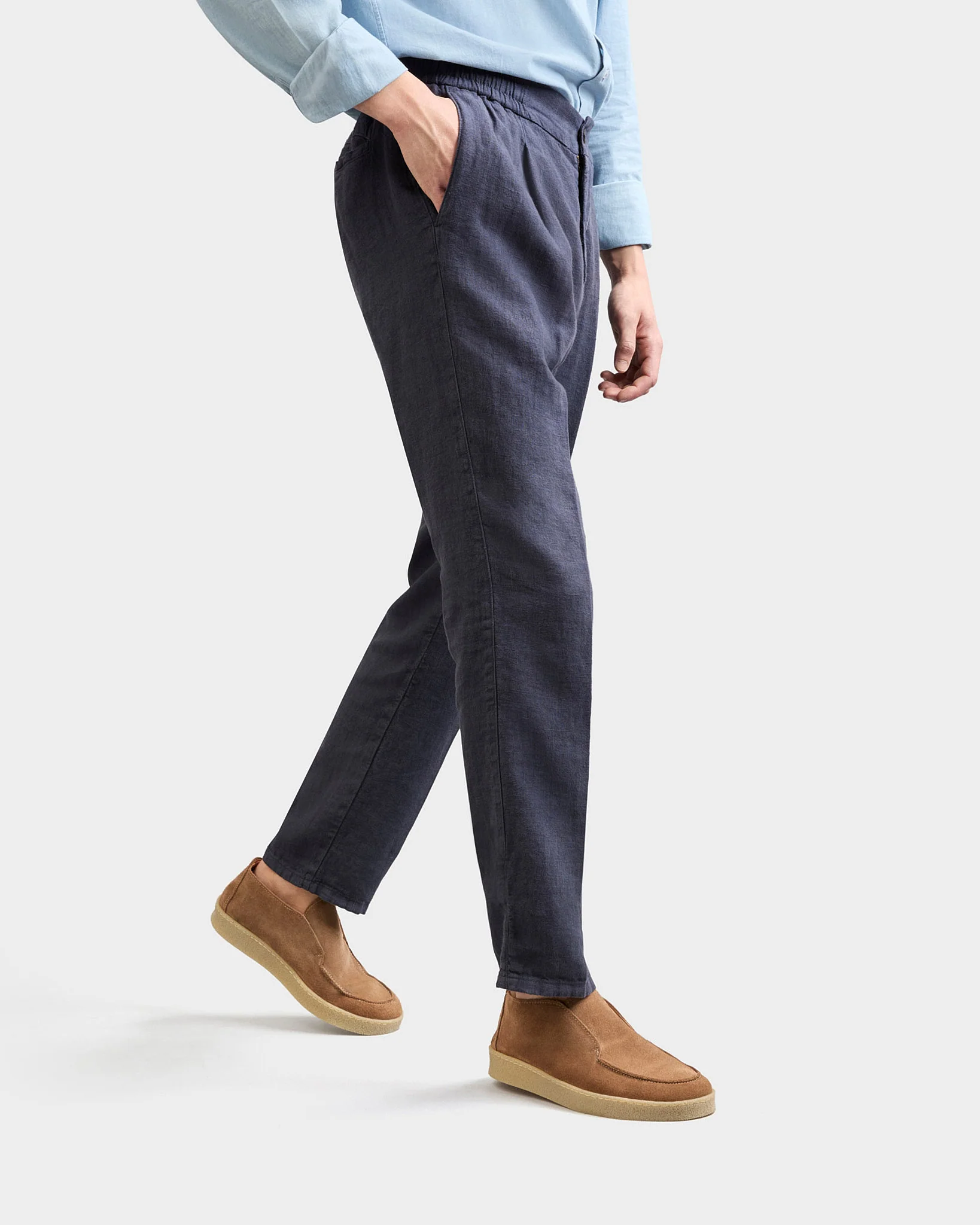 Suede Traveler Ankle Boot - R89LA - Hamptons - Caramel - Image 5