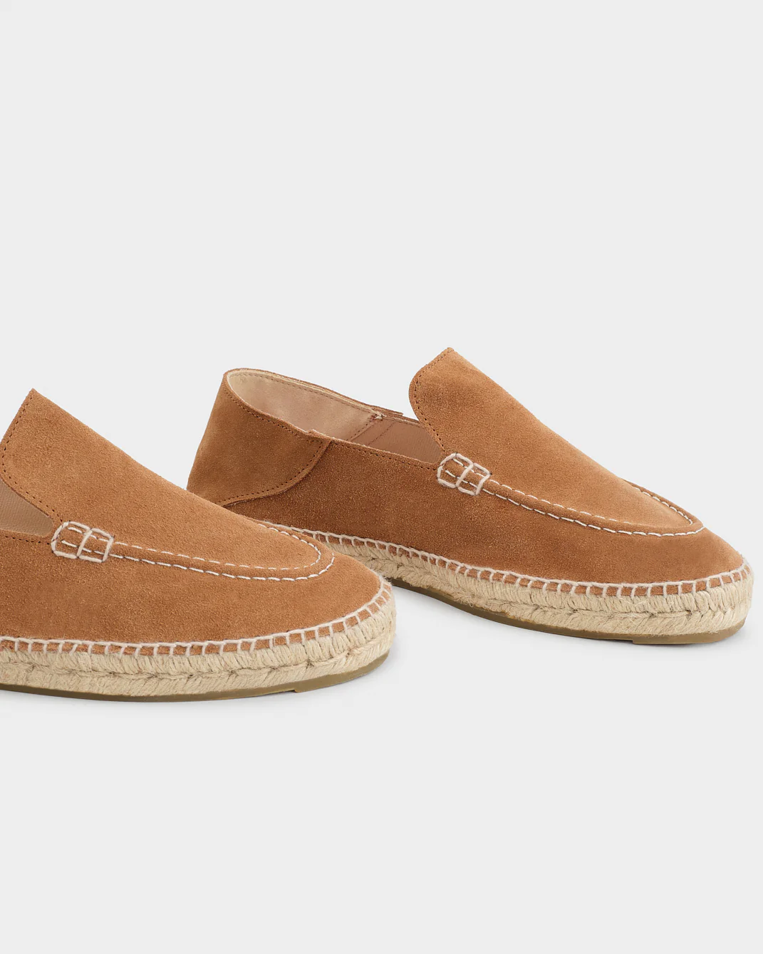 Suede Traveler Loafers Espadrilles - R45LT - Hamptons Brown Sugar - Image 4