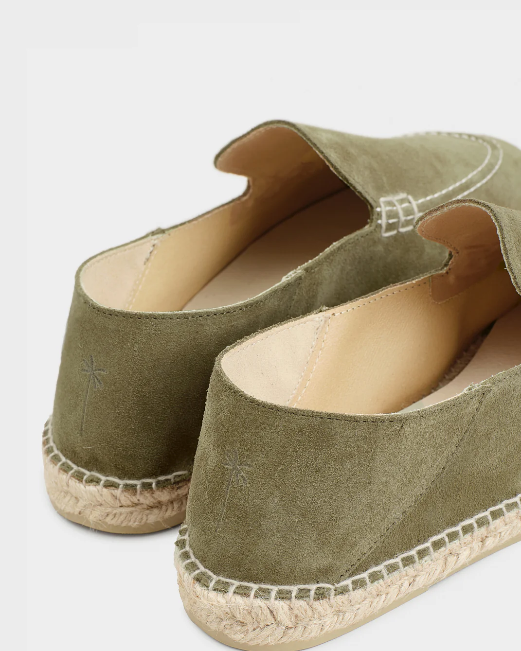 Suede Traveler Loafers Espadrilles - R44LT - Hamptons Forest - Image 4