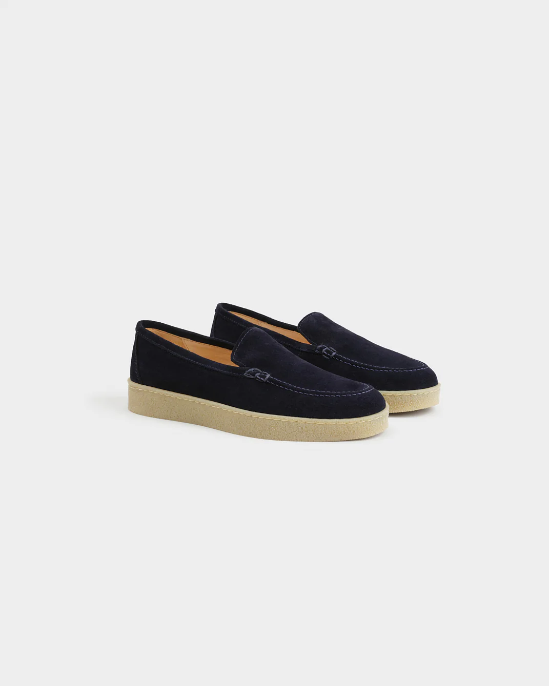 Suede Traveler Loafers - K15LU - Hamptons - Patriot Blue - Image 3