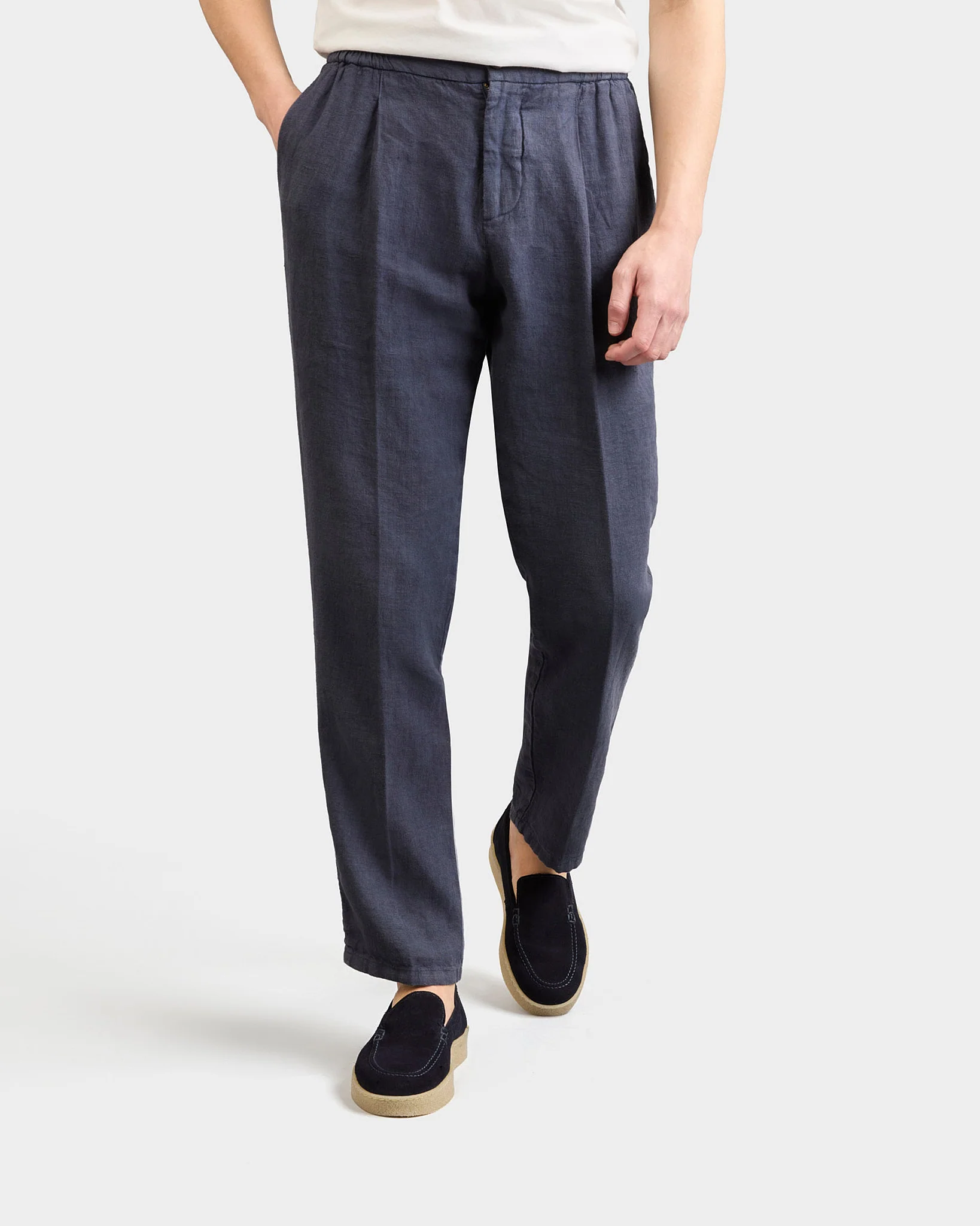 Suede Traveler Loafers - K15LU - Hamptons - Patriot Blue - Image 5