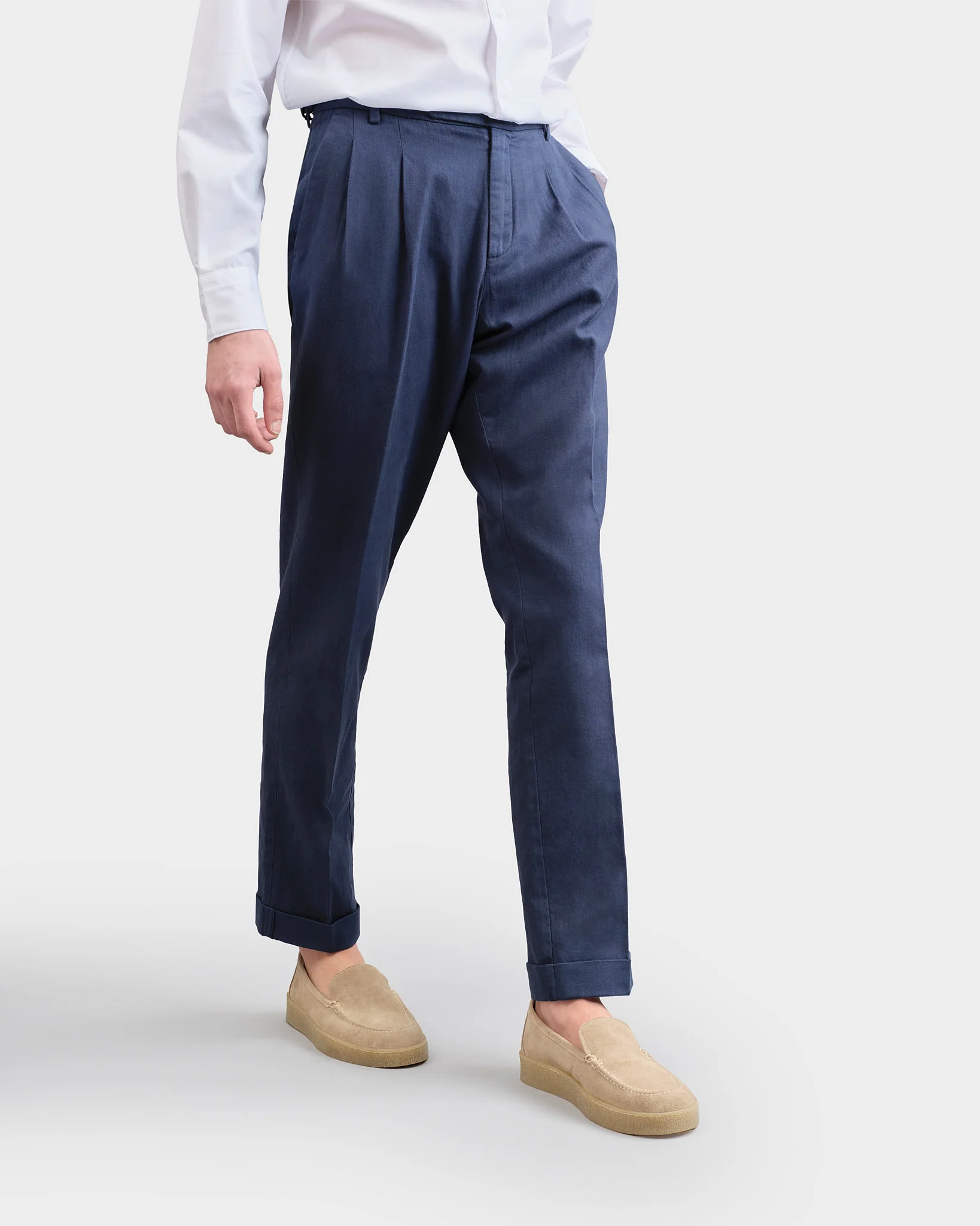 Suede Traveler Loafers - W19LU - Hamptons - Vintage Taupe - Image 5