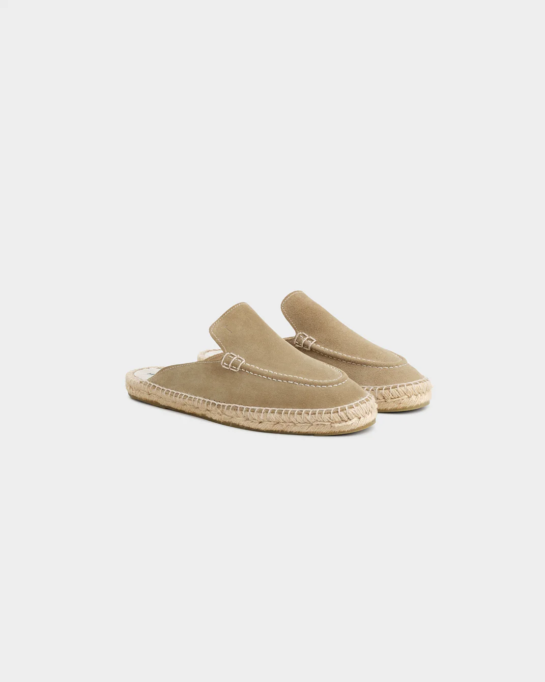 Suede Traveler Loafers Mules - R44MT - Hamptons Forest - Image 3