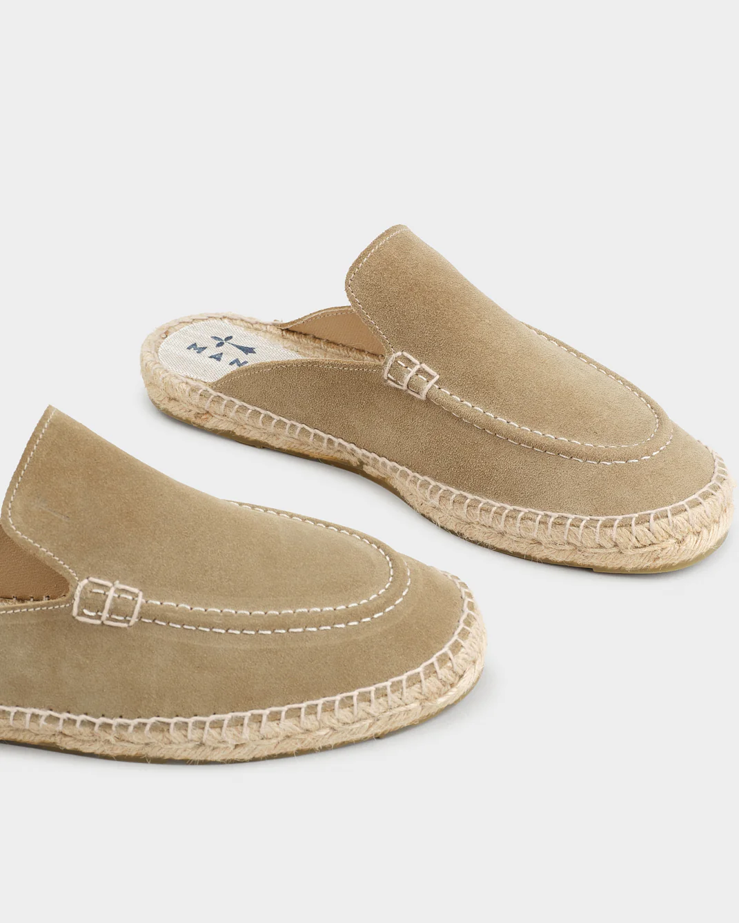 Suede Traveler Loafers Mules - R44MT - Hamptons Forest - Image 4