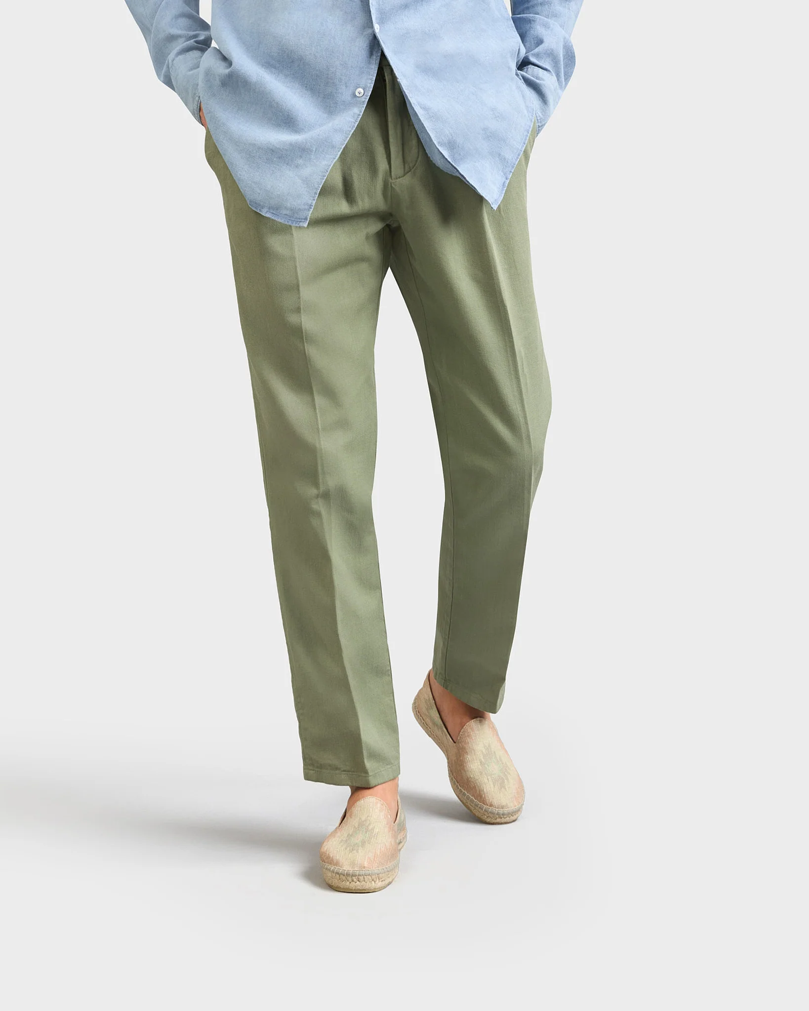 Tangana Linen Espadrilles - X58C0 - Luca Rubinacci X Manebí - Natural Navajo - Image 5