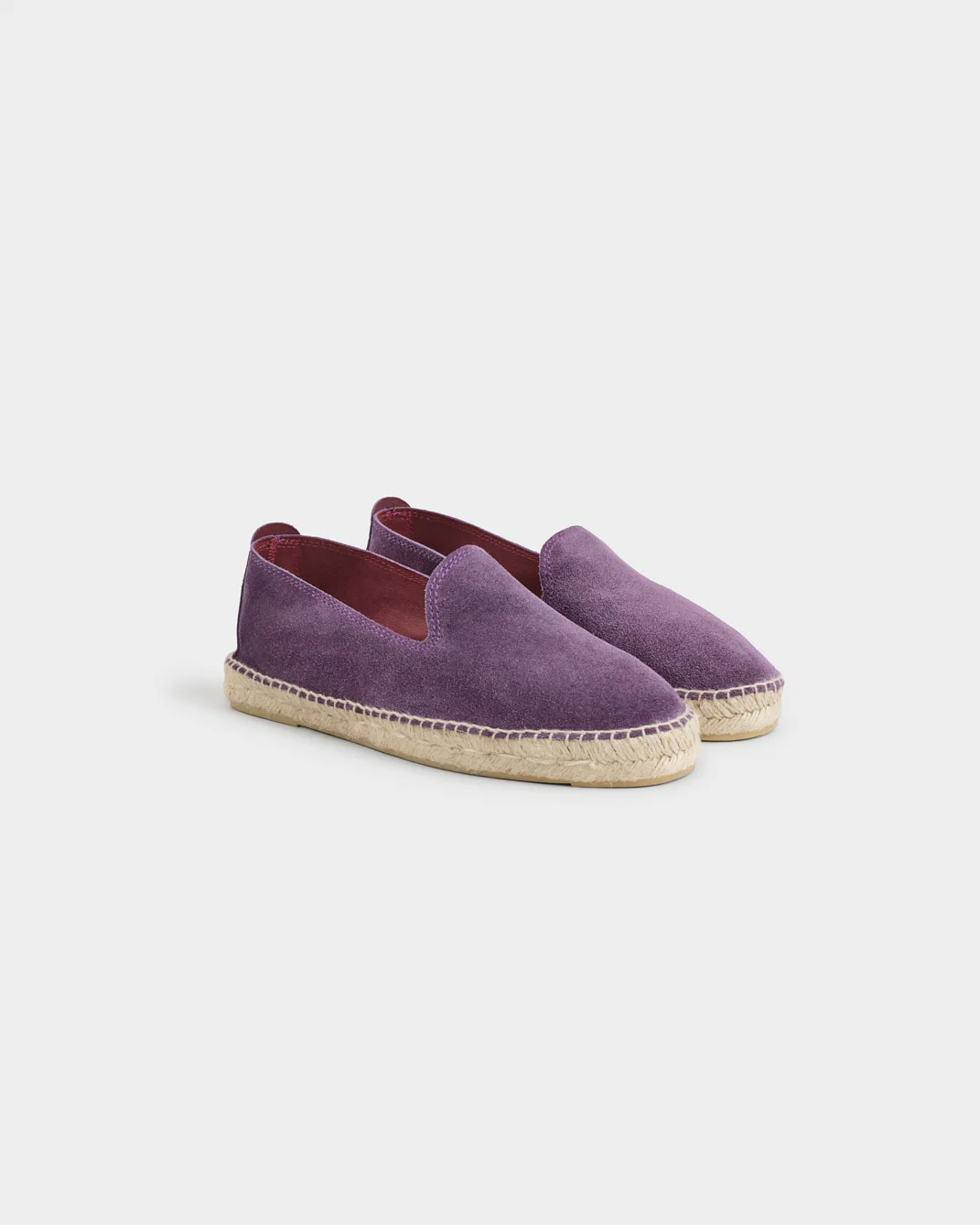 Tangana Suede Espadrilles - X23C0 - Luca Rubinacci X Manebí - Imperial Plum - Image 3