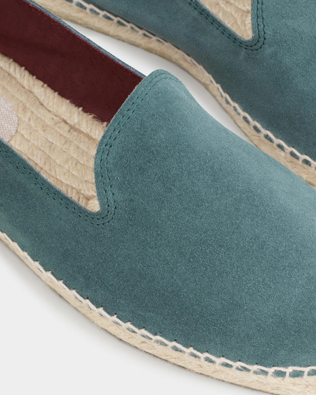 Tangana Suede Espadrilles - X22C0 - Luca Rubinacci X ManebĂ - Mediterranean Moss - Image 4