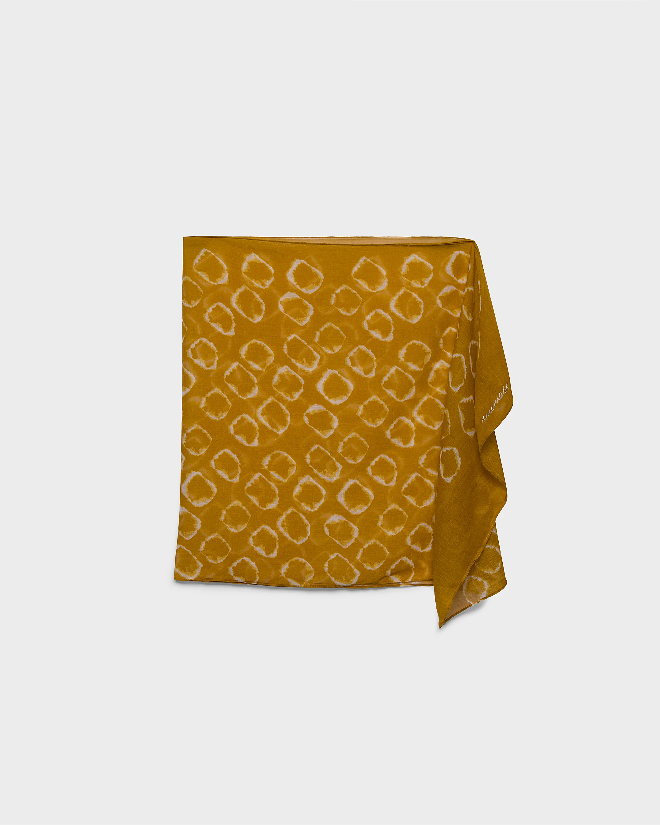 Tie Dye Ikat Arielle Sarong - C98CG - Golden Ochre - Image 4