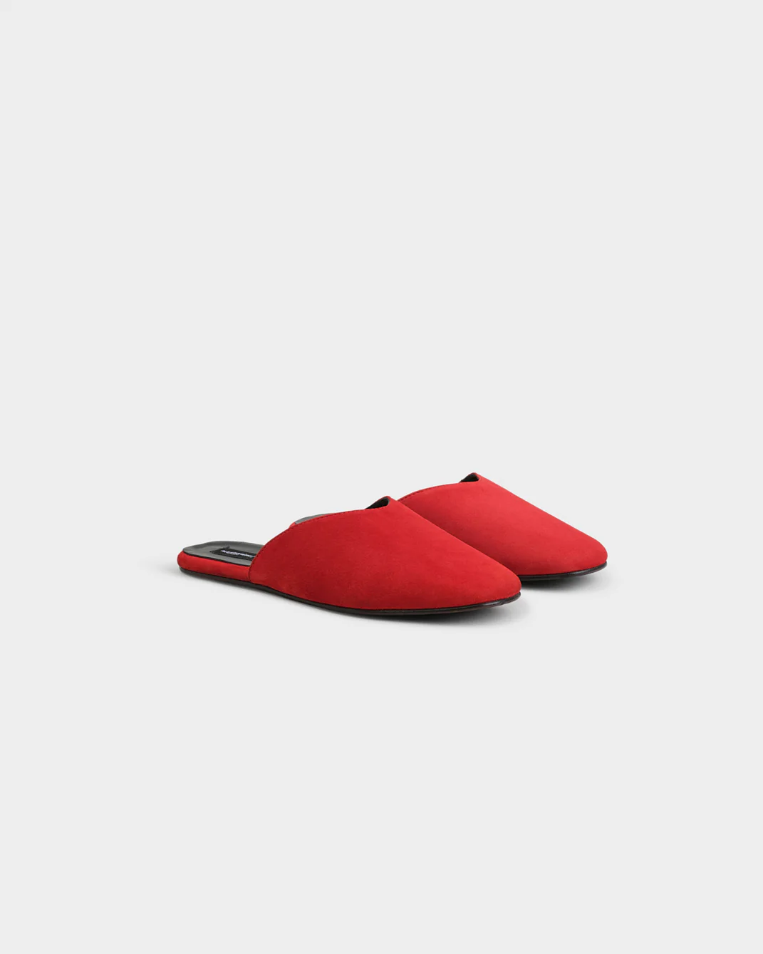 Tom Soft Suede Babouche - M68BQ - Alex Rivière Studio X Manebí - Red - Image 3