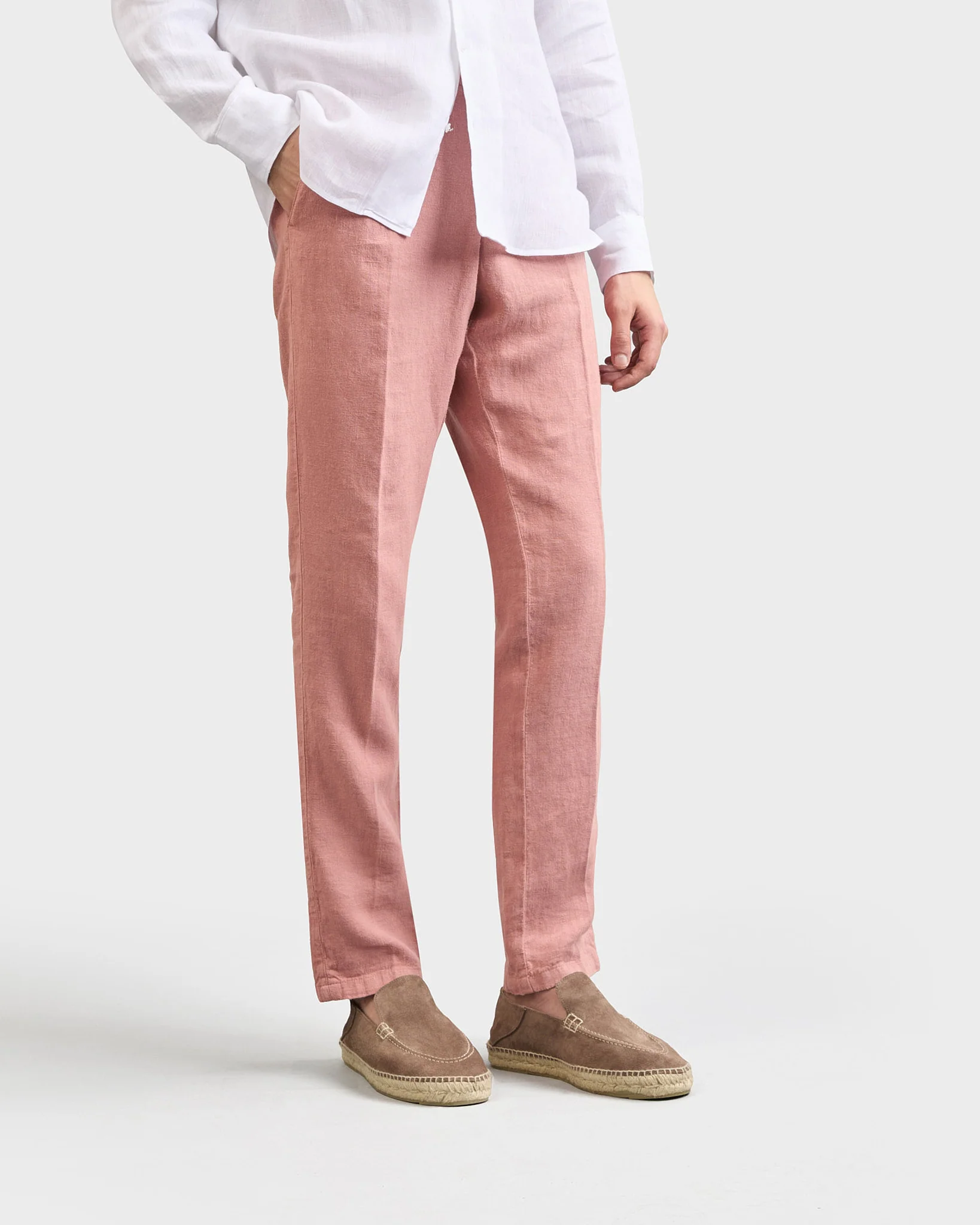Suede Traveler Loafers Espadrilles - M29LT - Hamptons Moka - Image 5