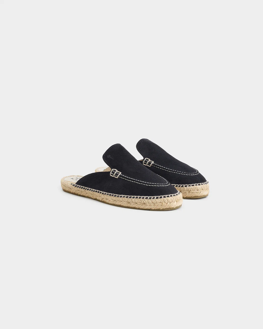 Suede Traveler Loafers Mules - K15MT - Hamptons Patriot Blue - Image 3