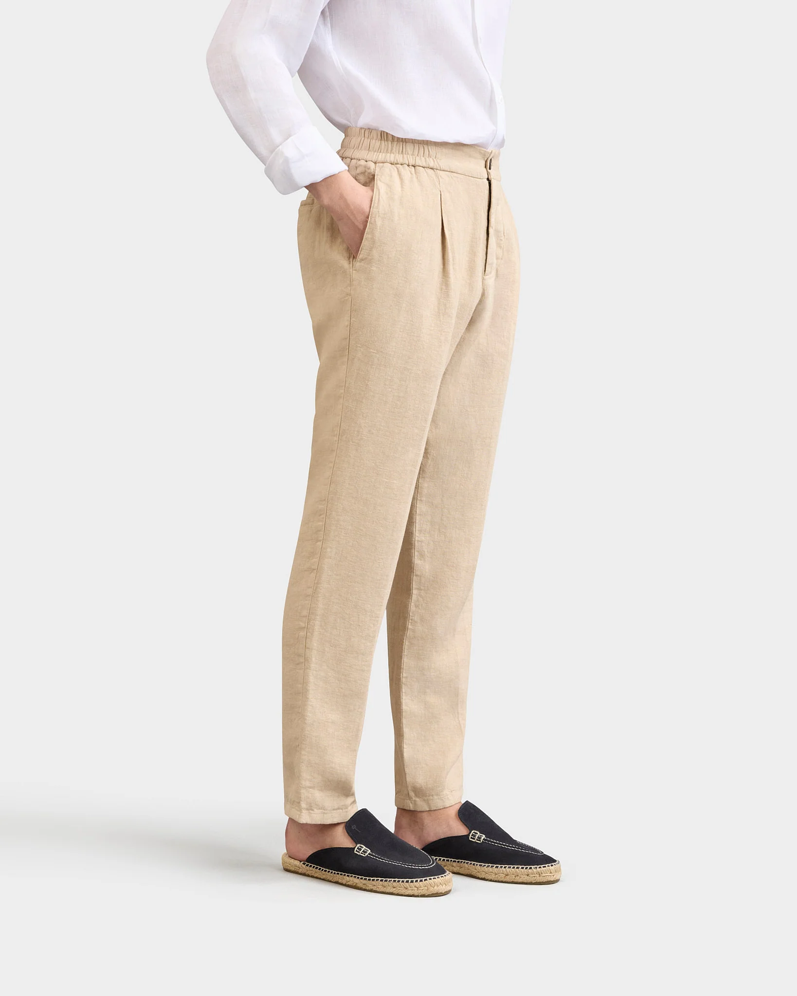 Suede Traveler Loafers Mules - K15MT - Hamptons Patriot Blue - Image 5